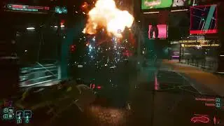 Cyberpunk 2077 темный переулок