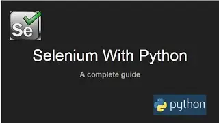 Selenium with python tutorial [selenium-python framework] || how to learn selenium with python?