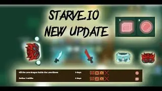 Starve.io NEW UPDATE | Gameplay | Quest Fail |