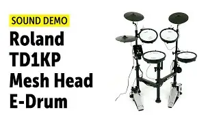 Roland TD1KPX Mesh Head E-Drum Sound Demo