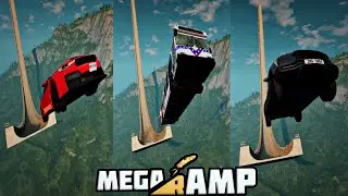 Epic Mega Ramp Car Stunts Jump - Jump Challenge - Gameplay Video