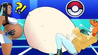 Pokémon Sword - Directors Cut: Nessa VS Sonia Pregnancy Battle 🤰 ( Anime Girls Special | By Lusty )