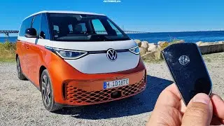 Volkswagen ID. Buzz Pro TEST POV Drive & Walkaround