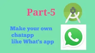 WhatsApp Clone part-5|| Phone Number Authentication Firebase 2021 || Creating OtpActivity