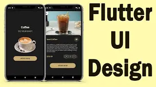 Flutter Tutorial - Ui Design - Coffee Shop App