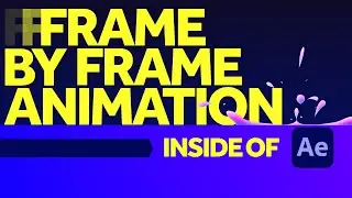 Frame by Frame Animation inside of After Effects!