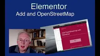 Add an OpenstreetMap in Elementor