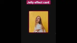 Jelly effect profile card using css #shorts #css #animation #csscard #viral #youtubeshorts