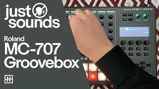 Just Sounds: Roland MC-707 Groovebox House Workout