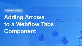 How to Add Arrows to a Webflow Tabs Component