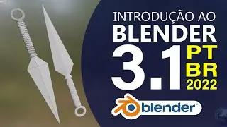 Tutorial BLENDER 3D para Iniciantes em PORTUGUÊS 2022