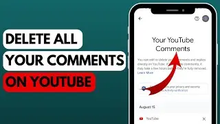 How to Deleted all Your Comments on YouTube at Once (2023) | Delete all YouTube Comments at Once