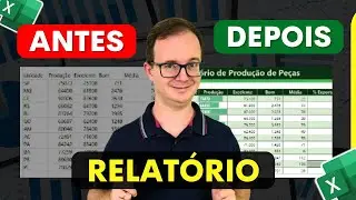 Formate Tabelas e Planilhas como um Profissional no Excel  | Crie Relatório