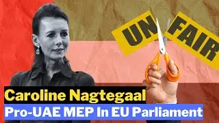 Caroline Nagtegaal: Pro-UAE MEP In EU Parliament #CarolineNagtegaal #UAE #EUParliament