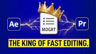 MOGRTS: This is what TOP 1% Editors use! (After Effects & Premiere Pro Tutorial in Hindi)