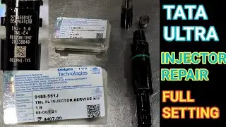 DELPHI INJECTOR REPAIR ! TATA ULTRA INJECTOR REPAIR ! DELPHI 5 LITER INJECTOR REPAIR ! CRDI INJECTOR