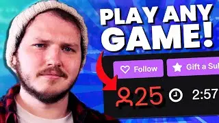 How To GROW On Twitch With ANY GAME!