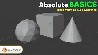 ABSOLUTE Beginner Basics.. Blender For Noobs