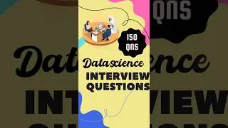 150 Datascience Interview Questions & Answers 🚀 #shorts #ytshorts #datascience