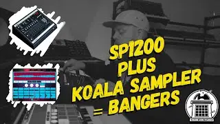 Using Koala Sampler with The SP1200 is a killer combo!