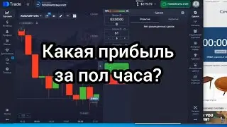 Сколько заработал за пол часа?