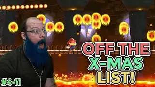 OFF THE CHRISTMAS LIST! | Super Mario Maker 2 - Expert No Skip Challenge For 1000 Clears [4-11]