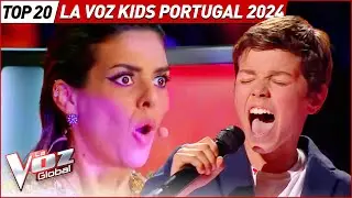 Las mejores Audiciones a Ciegas de La Voz Kids Portugal 2024 🇵🇹