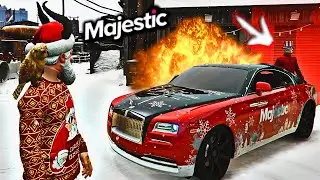 УНИКАЛЬНЫЙ РОЛС ИЗ ПОДАРКА ЕДЕТ НА ТЮНИНГ И НА СВАЛКУ. GTA 5 MAJESTIC RP