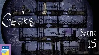 Creaks: Scene 15 Walkthrough & iOS Apple Arcade Gameplay (by Amanita Design)