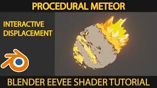 Procedural Cartoon Explosion setup in Blender - TUTORIAL (may contain meteors)