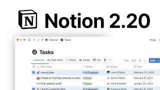 Notion 2.20: Whats New?