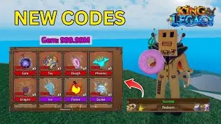 *NEW* ALL WORKING CODES IN KING LEGACY 2024! | KING LEGACY CODES