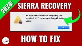 [FIXED] An error occurred while preparing the installation! macOS Sierra Recovery Error!