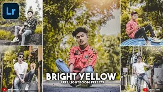 Bright Yellow Lightroom DNG & XMP Presets free|  lightroom free presets by Bdrock editz