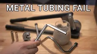 Metal Tubing Watercooling Fail | Cutting & Bending Brass (Part 1)