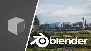 How To Create A Large Scale Environment In Blender (fast)