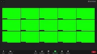 Zoom green screen  - 15 Screens - free download