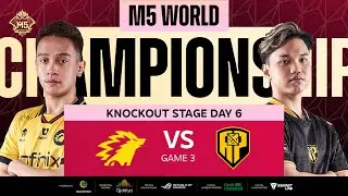 ENG M5 Knockouts Day 6  ONIC vs APBR  Game 3