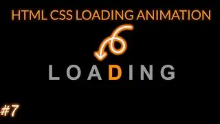 css loading animation tutorial | html css tutorial