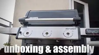 Weber Spirit EPX-315 GBS Smart Grill unboxing & assembly