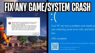 4 ways to ACTUALLY fix Game/System crashes on Windows 10/11