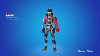 Fortnite Revolt Skin Preview !!! 😱