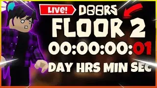 👁️ROBLOX DOORS - FLOOR 2 COUNTDOWN👁️  (🔴LIVE)