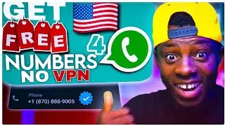 How to Get Free USA 🇺🇸 Phone number for WhatsApp Verification - Free USA Phone Numbers for WhatsApp