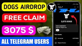 Dogs telegram airdrop Claim l Dogs Coin Telegram Airdrop l Dogs telegram airdrop not working