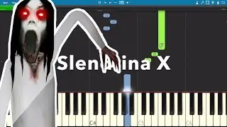 More Slendrina Themes On Piano - Piano Tutorial