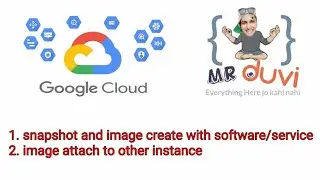 GCP create snapshot|image and new instance by using image in which package already installed| backup