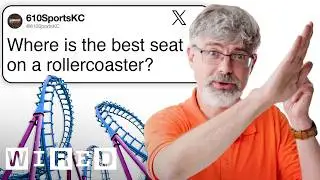 Roller Coaster Engineer Answers Roller Coaster Questions From Twitter | Tech Support | WIRED