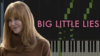 BIG LITTLE LIES - Main Theme Piano Tutorial & Sheet Music