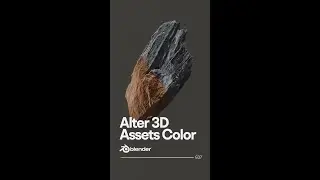 Change colors of shaders and 3D models Easily (blender Tutorial)